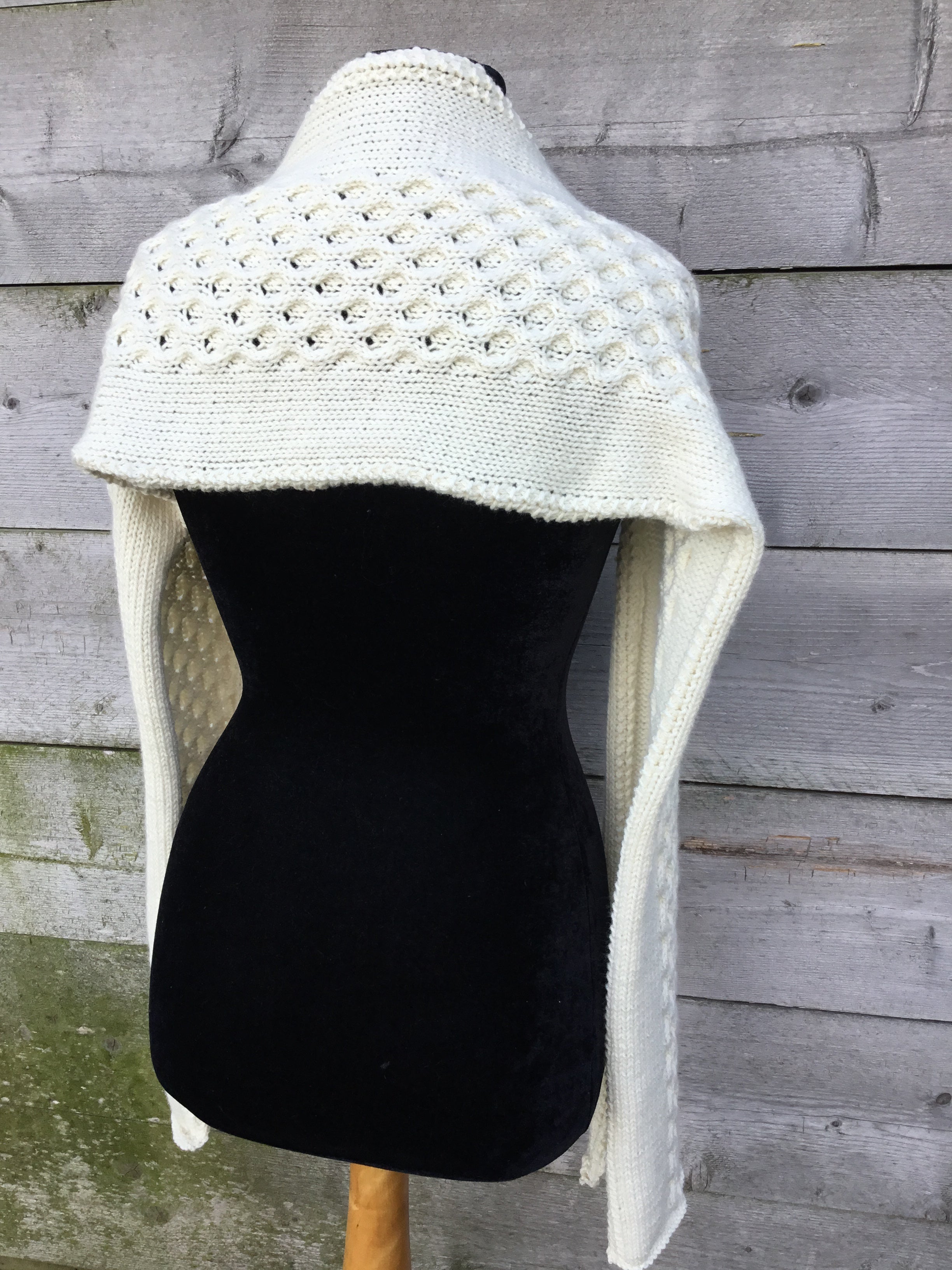 Craig Na Dun Scarf. DK Knitting Pattern