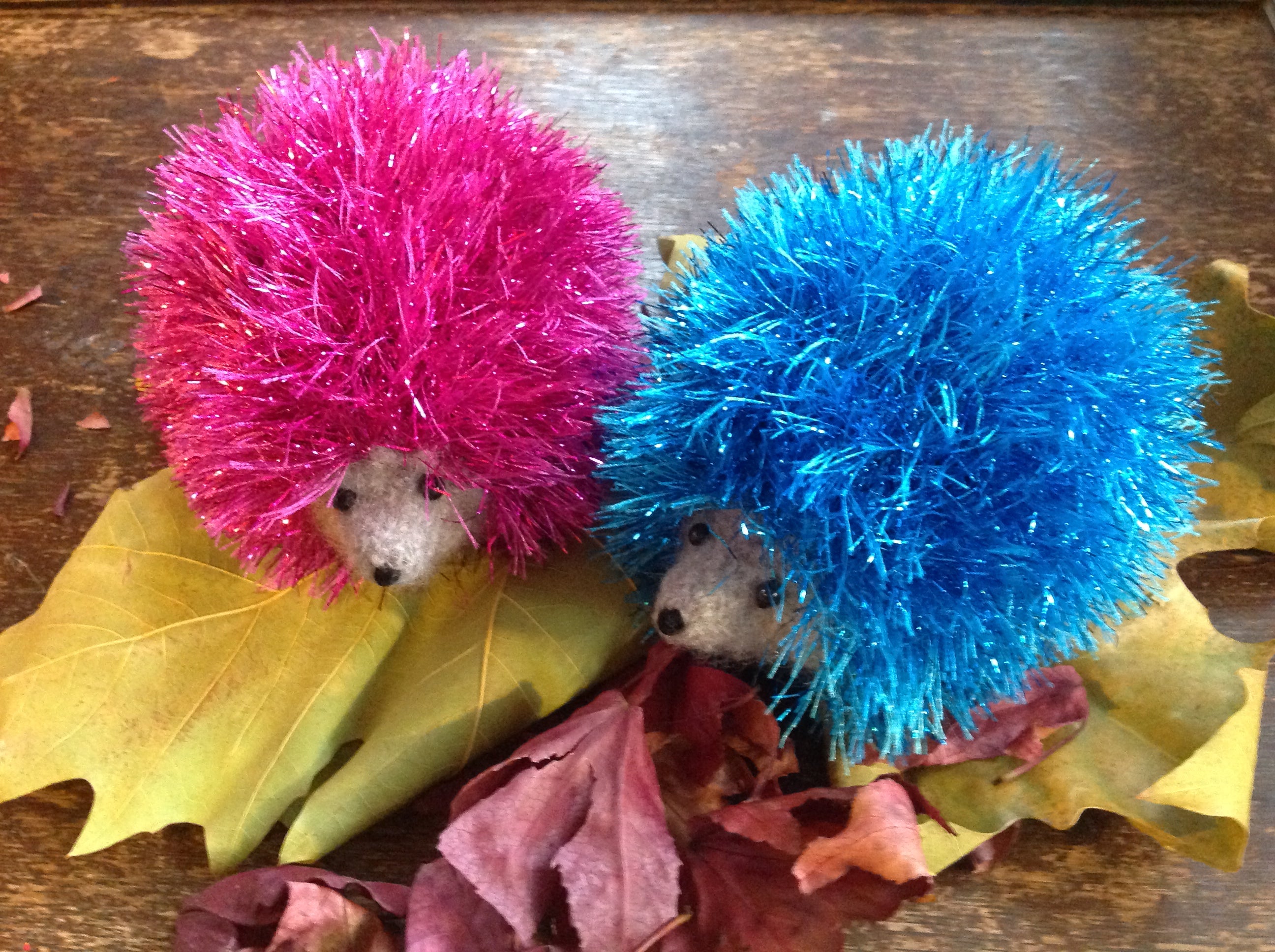 Hedgehog….Made To Order Knitted and Felted