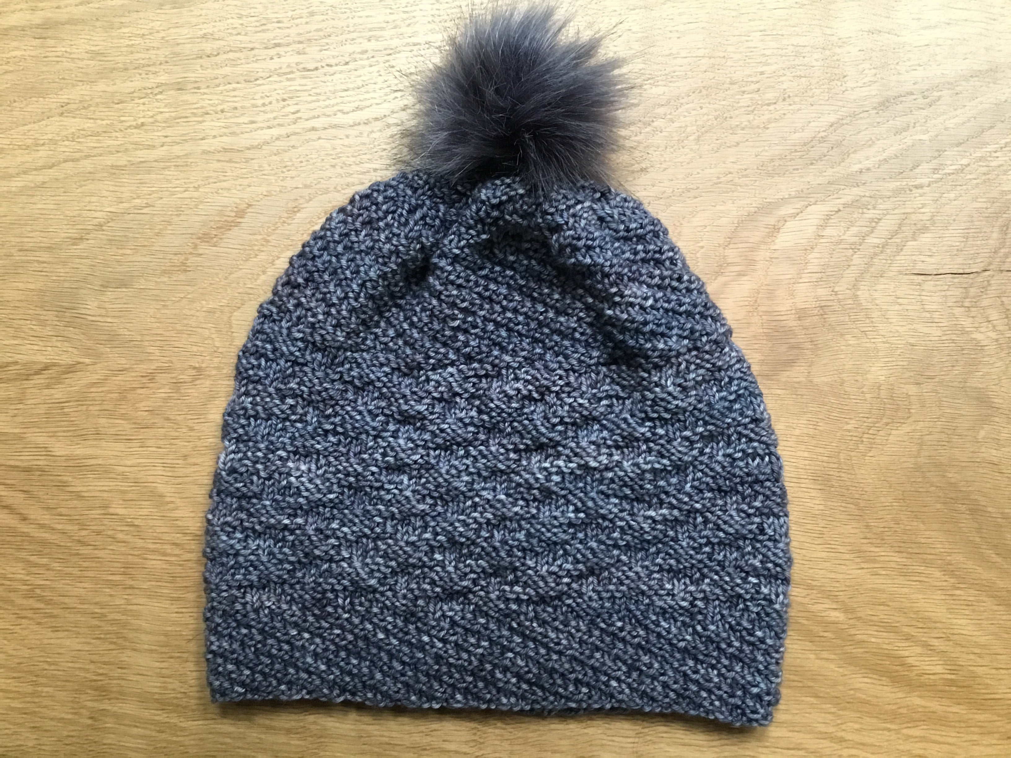 Happy Birthday Slouch Beanie Hat..DK knitting pattern