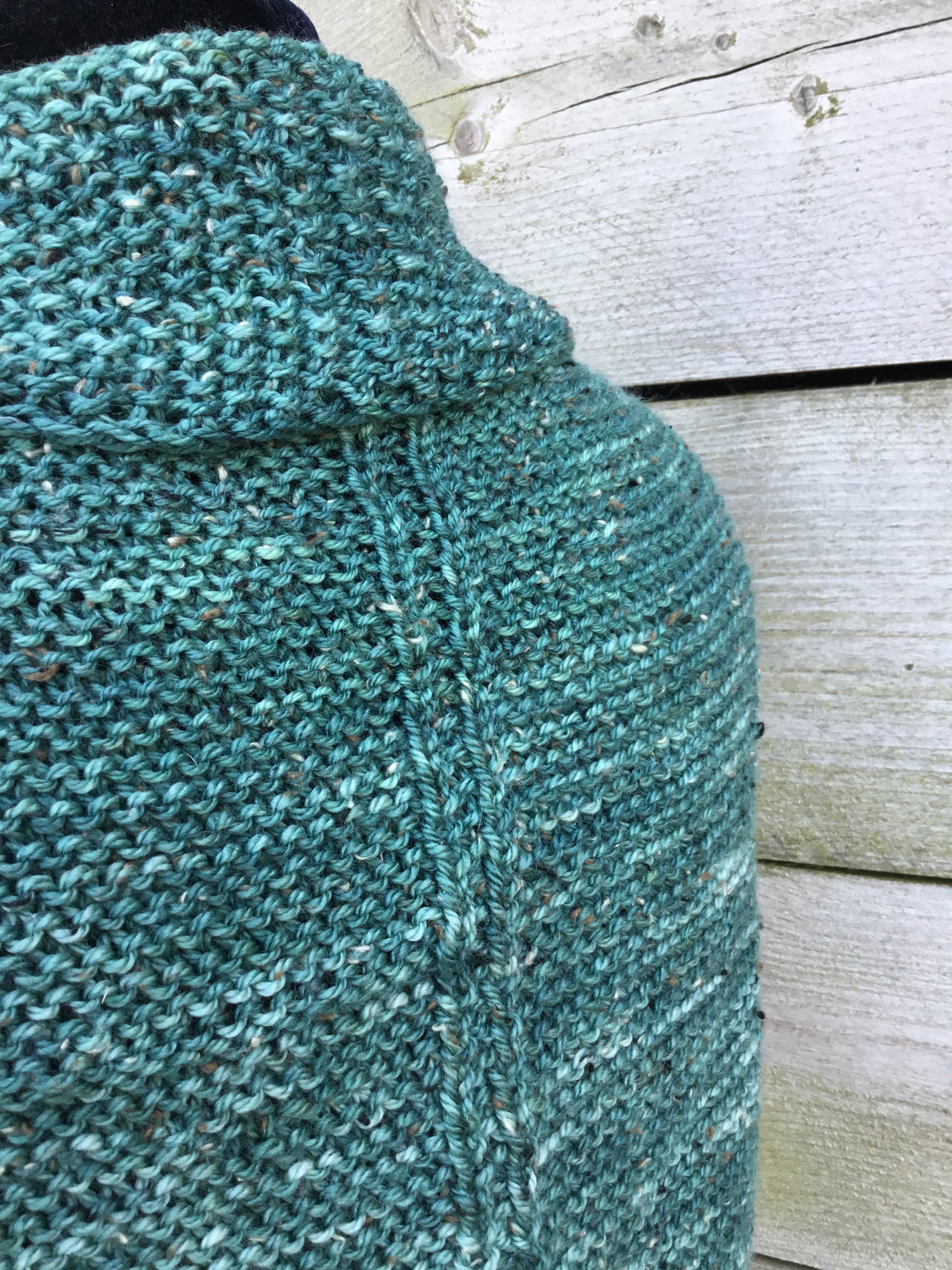Freedom Shawl. DK Knitting Pattern