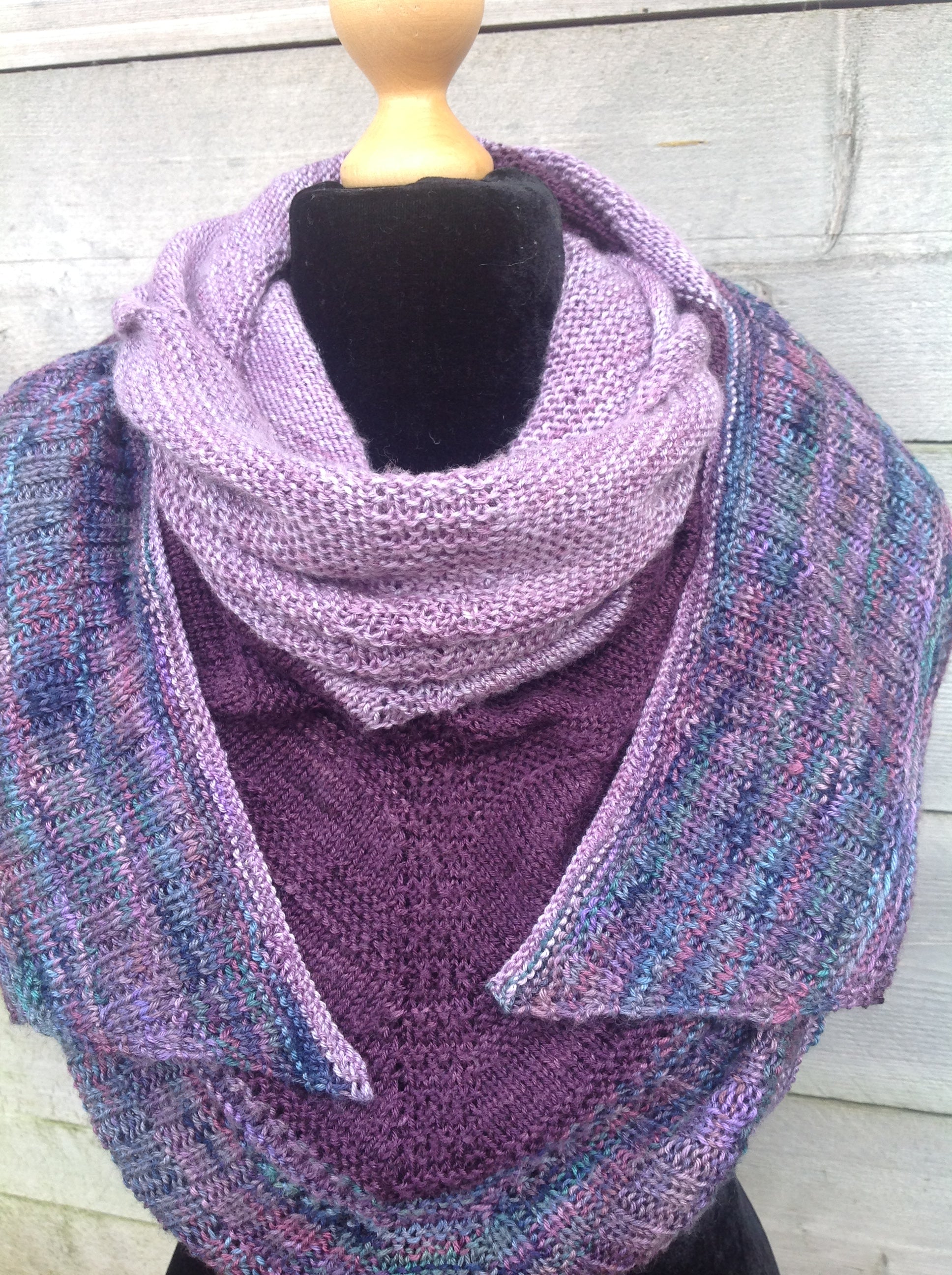 Winterfell Shawl 4ply Knitting Pattern