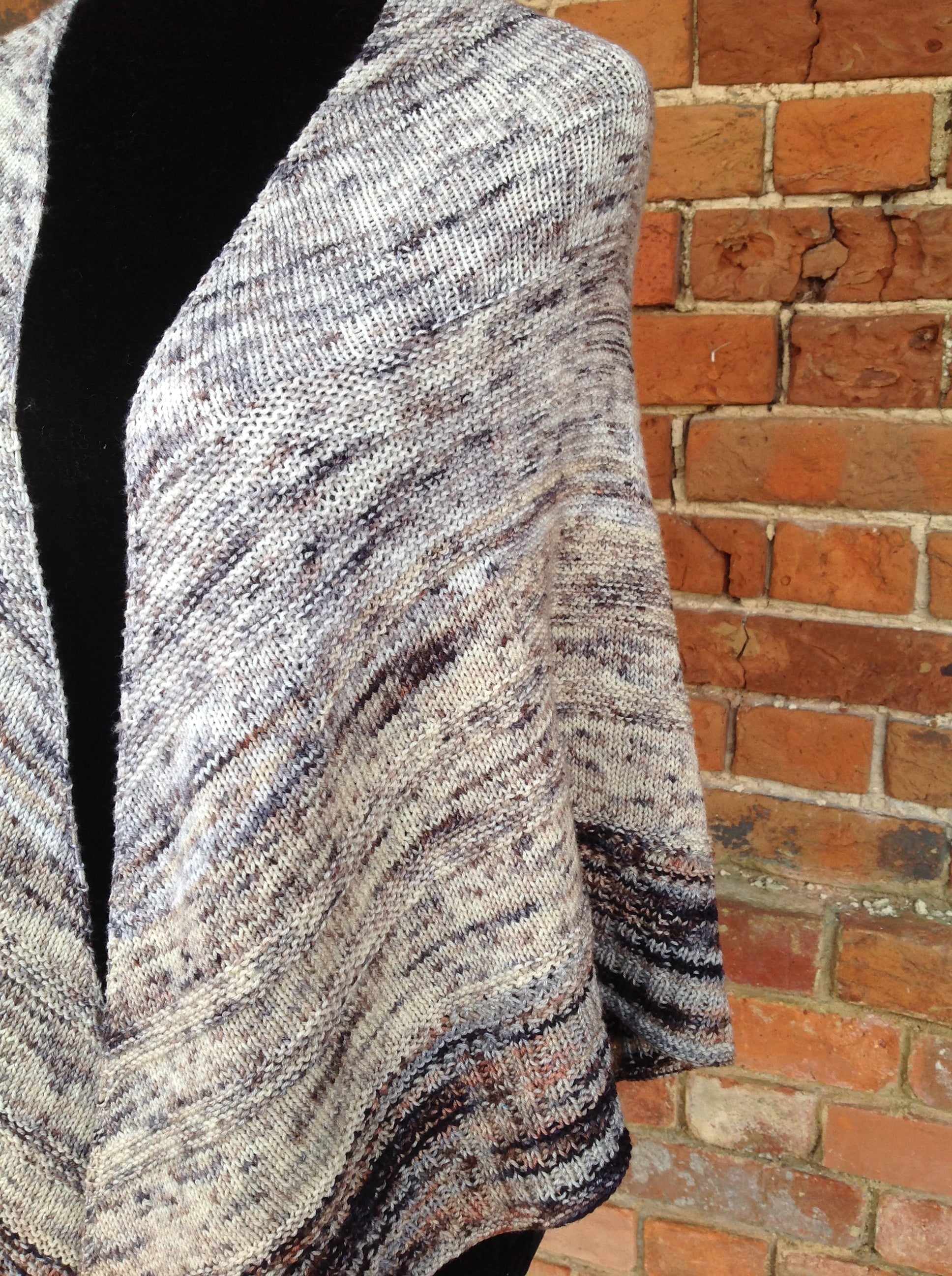 Winterfell Shawl 4ply Knitting Pattern