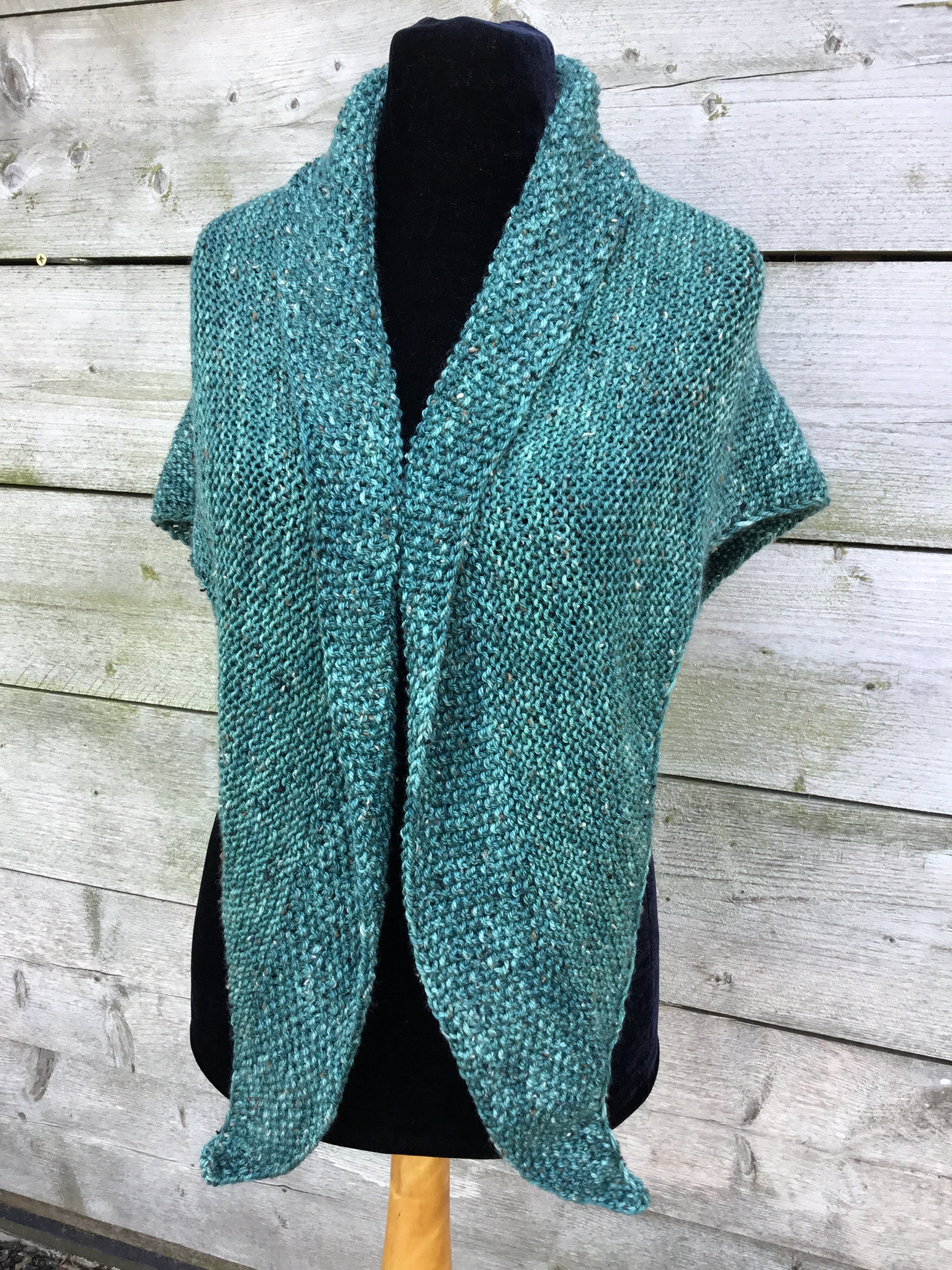 Freedom Shawl. DK Knitting Pattern