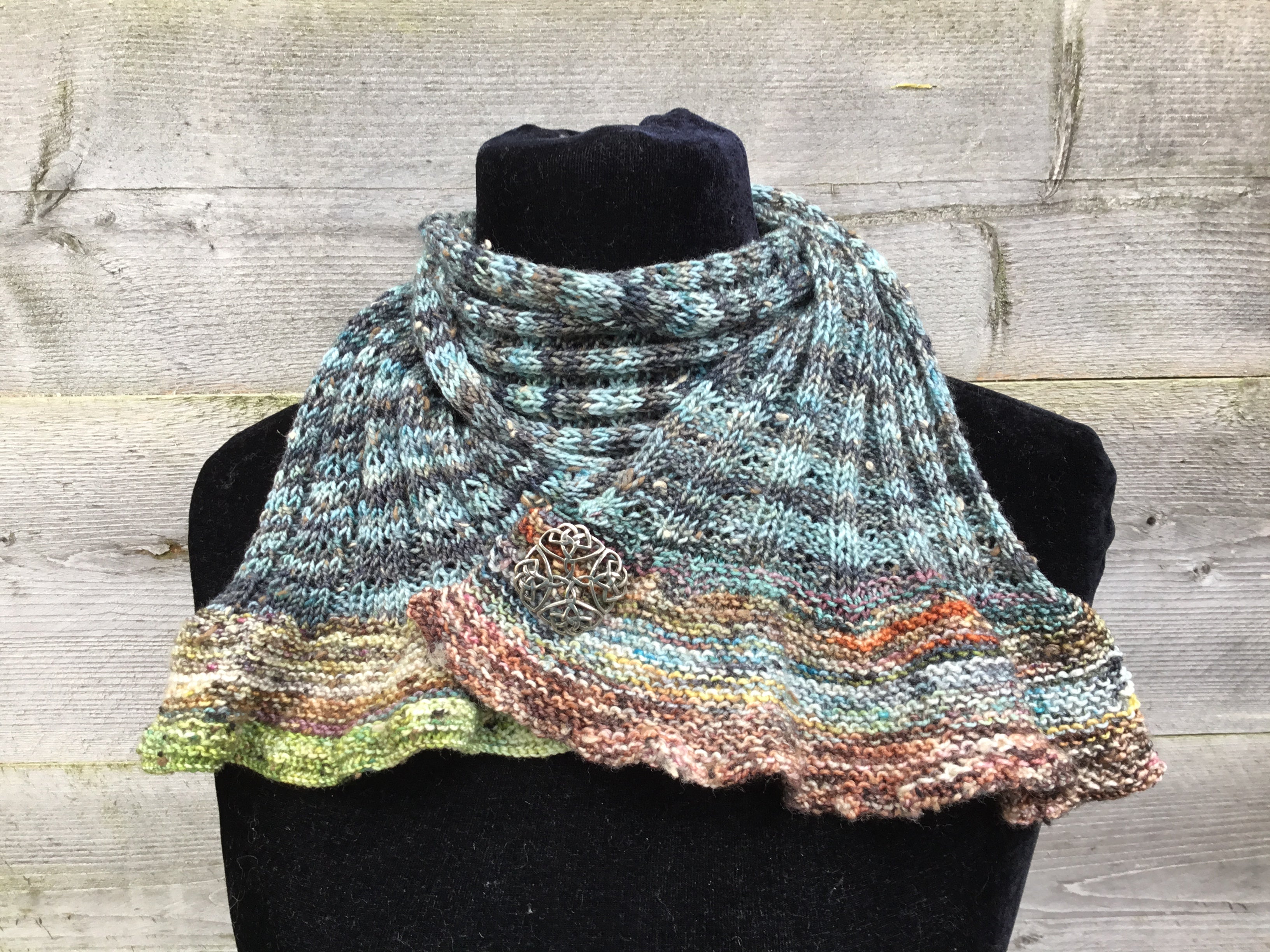 The Beginning Scarf & Mitts 4Ply Knitting Pattern