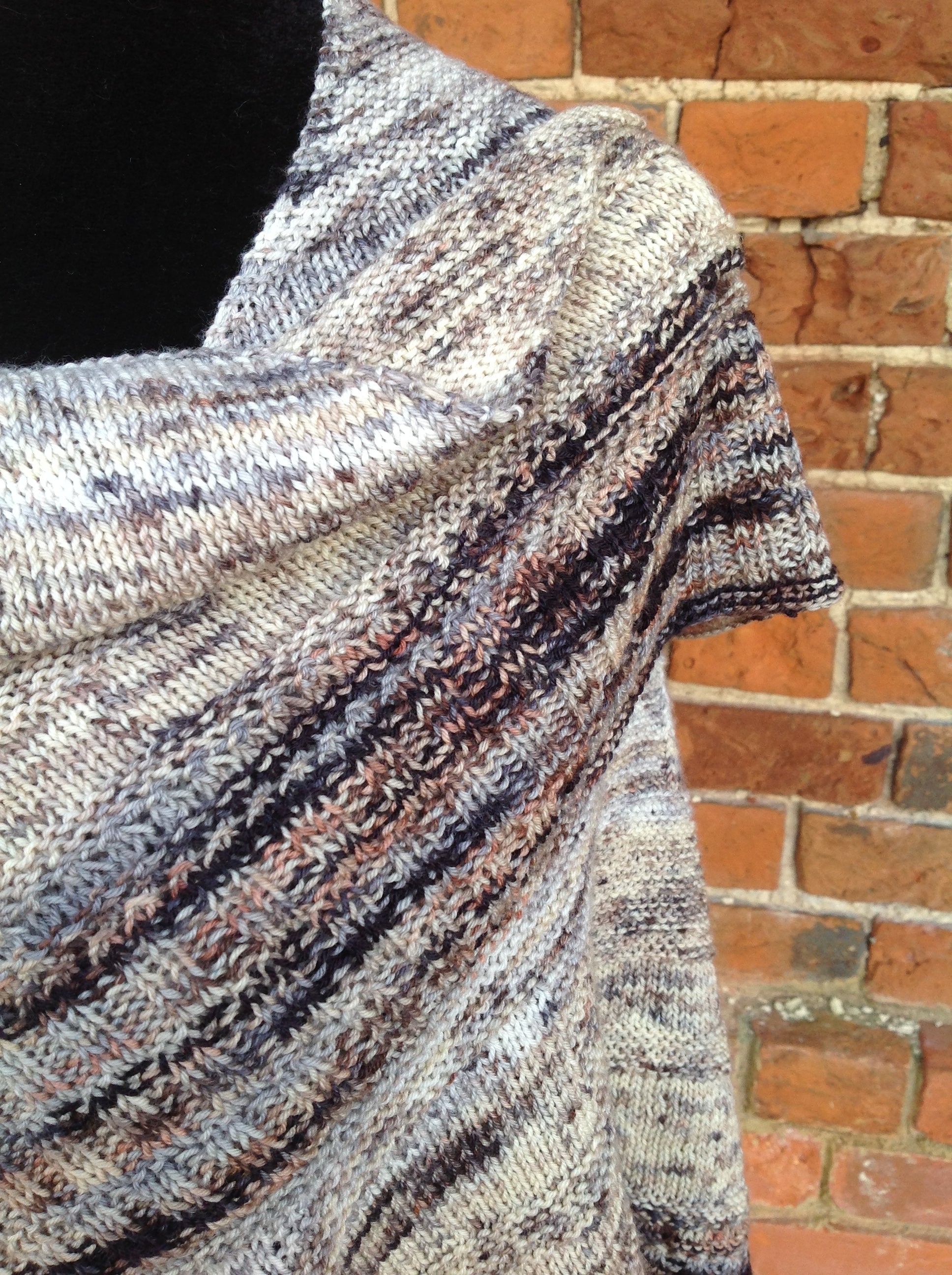 Winterfell Shawl 4ply Knitting Pattern