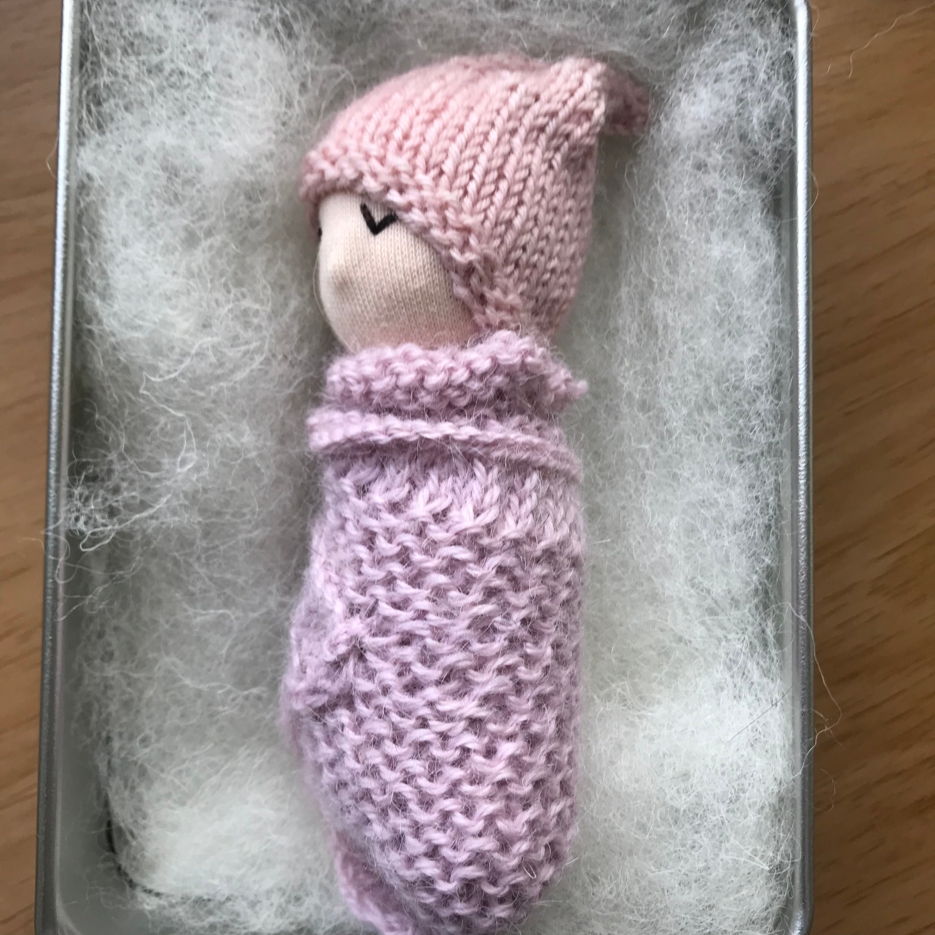 "Baby Girl" In A Tin