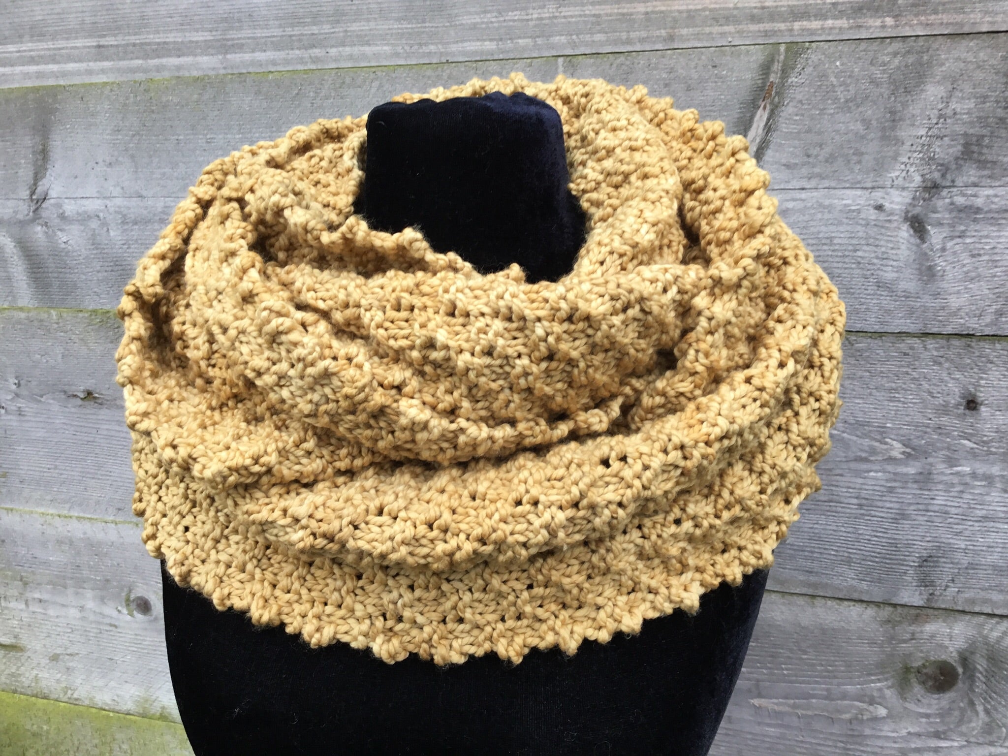Love For Love Cowl. Chunky Weight Knitting Pattern