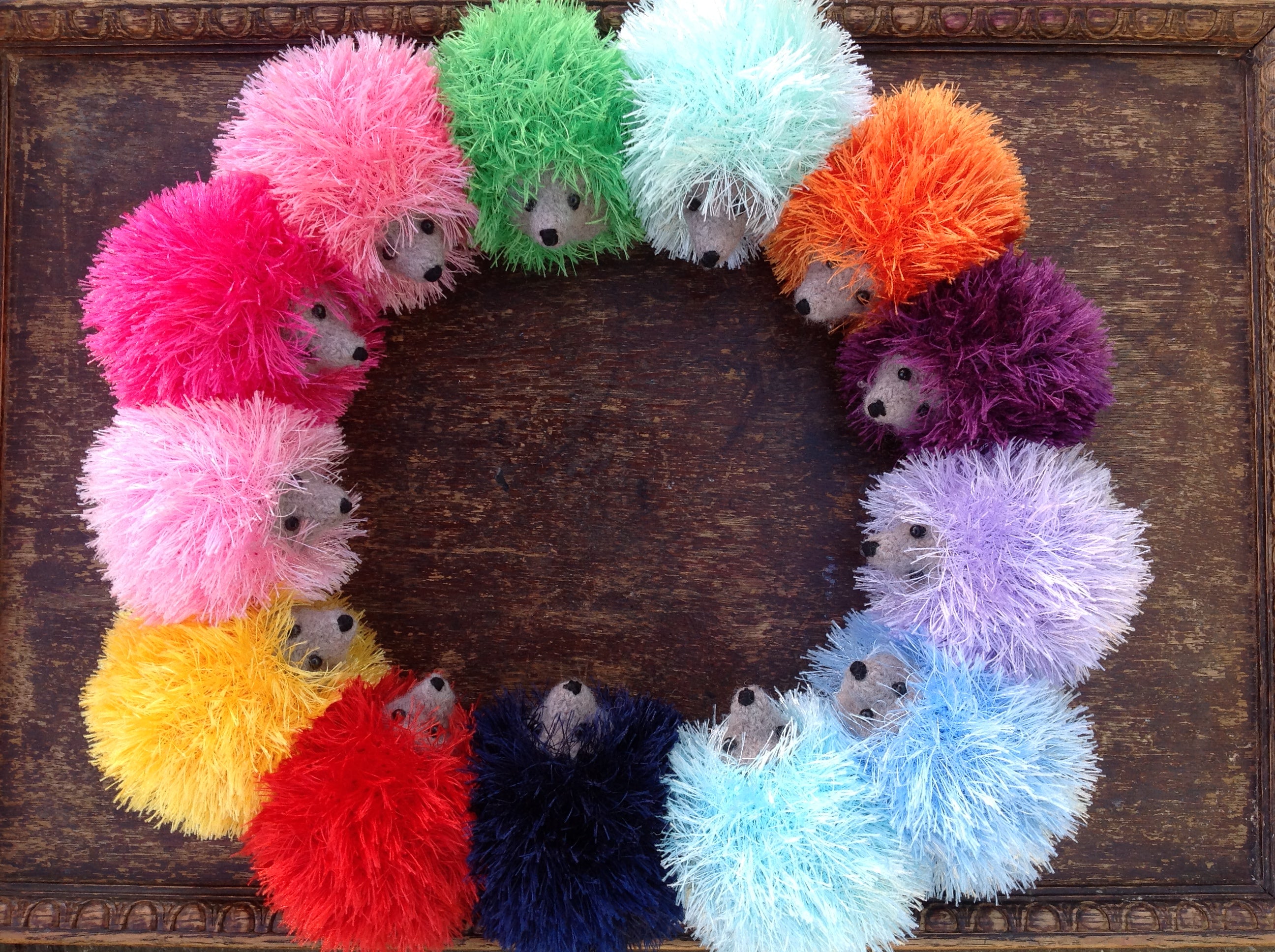 Hedgehog….Made To Order Knitted and Felted