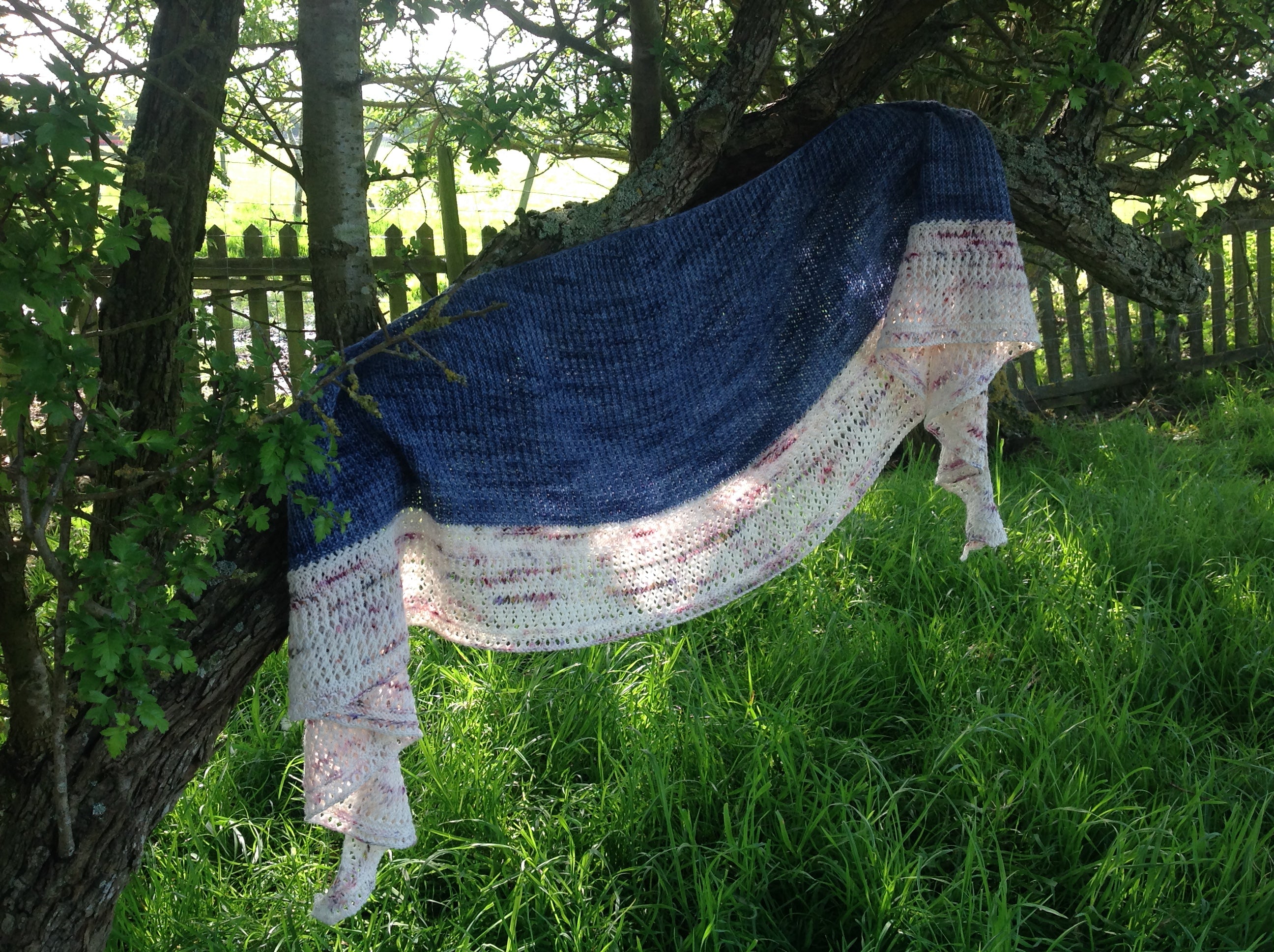 Khaleesi Shawl 4ply Knitting Pattern