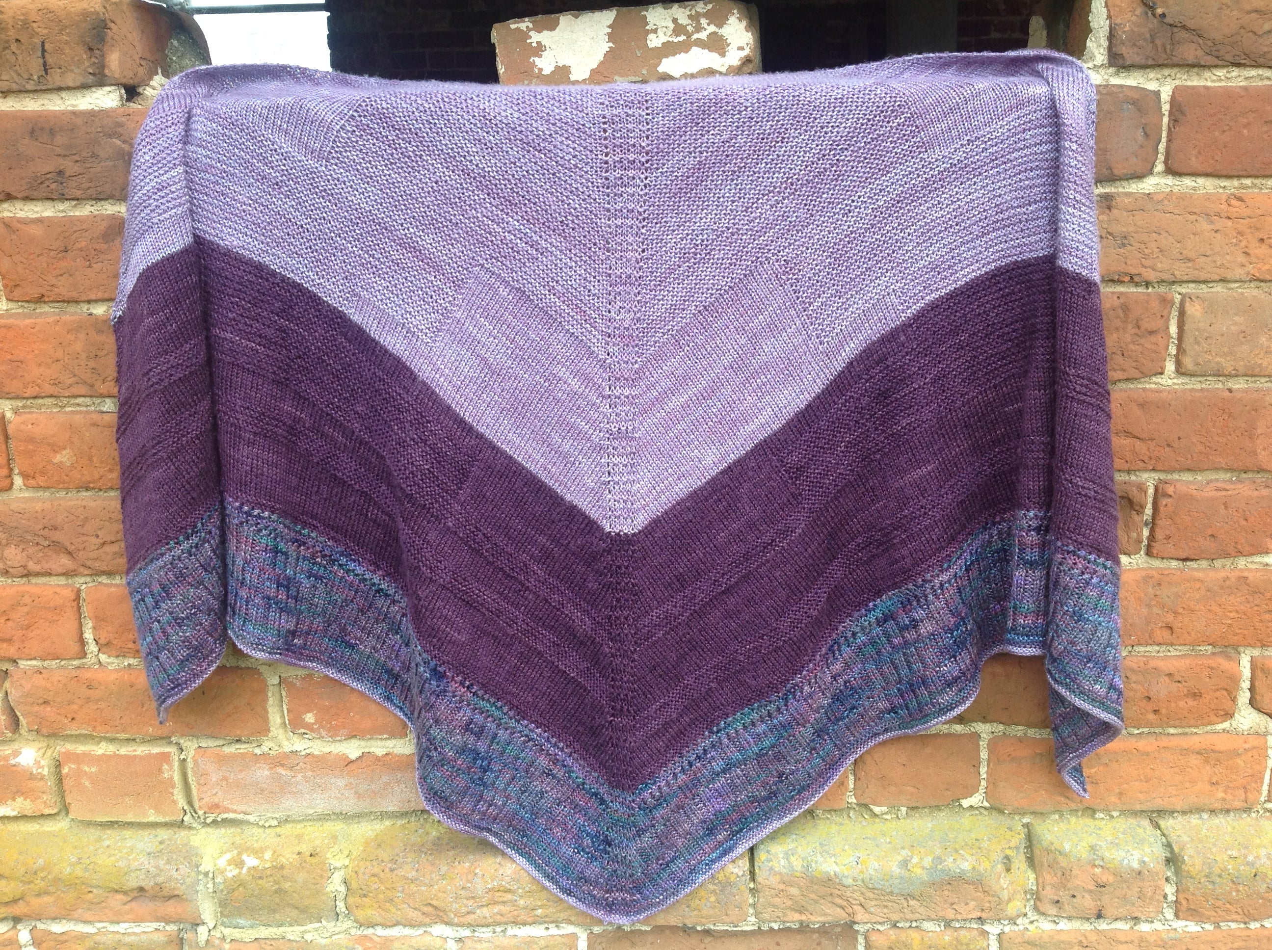 Winterfell Shawl 4ply Knitting Pattern