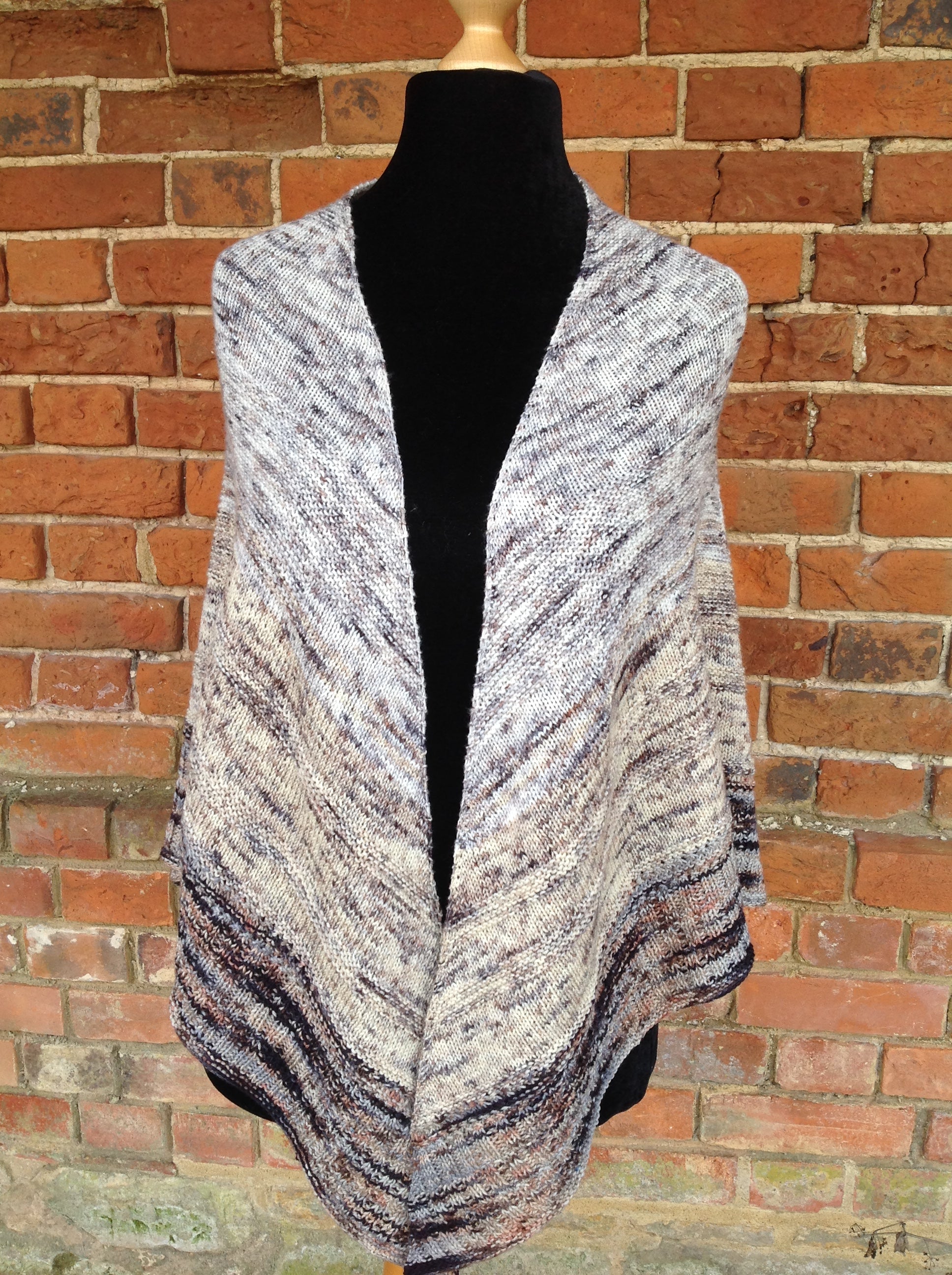 Winterfell Shawl 4ply Knitting Pattern