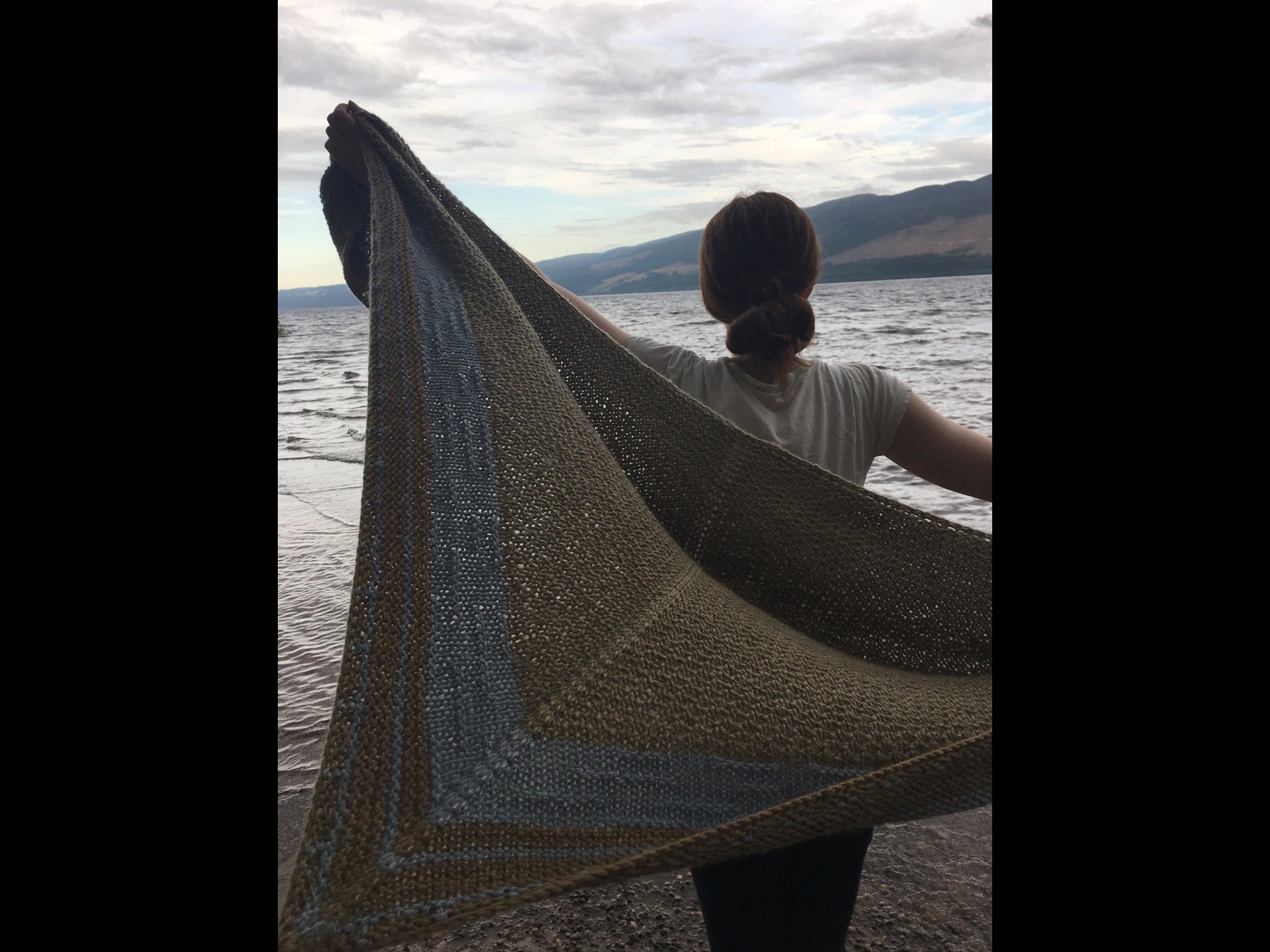 The Loch. Aran Knitting Pattern