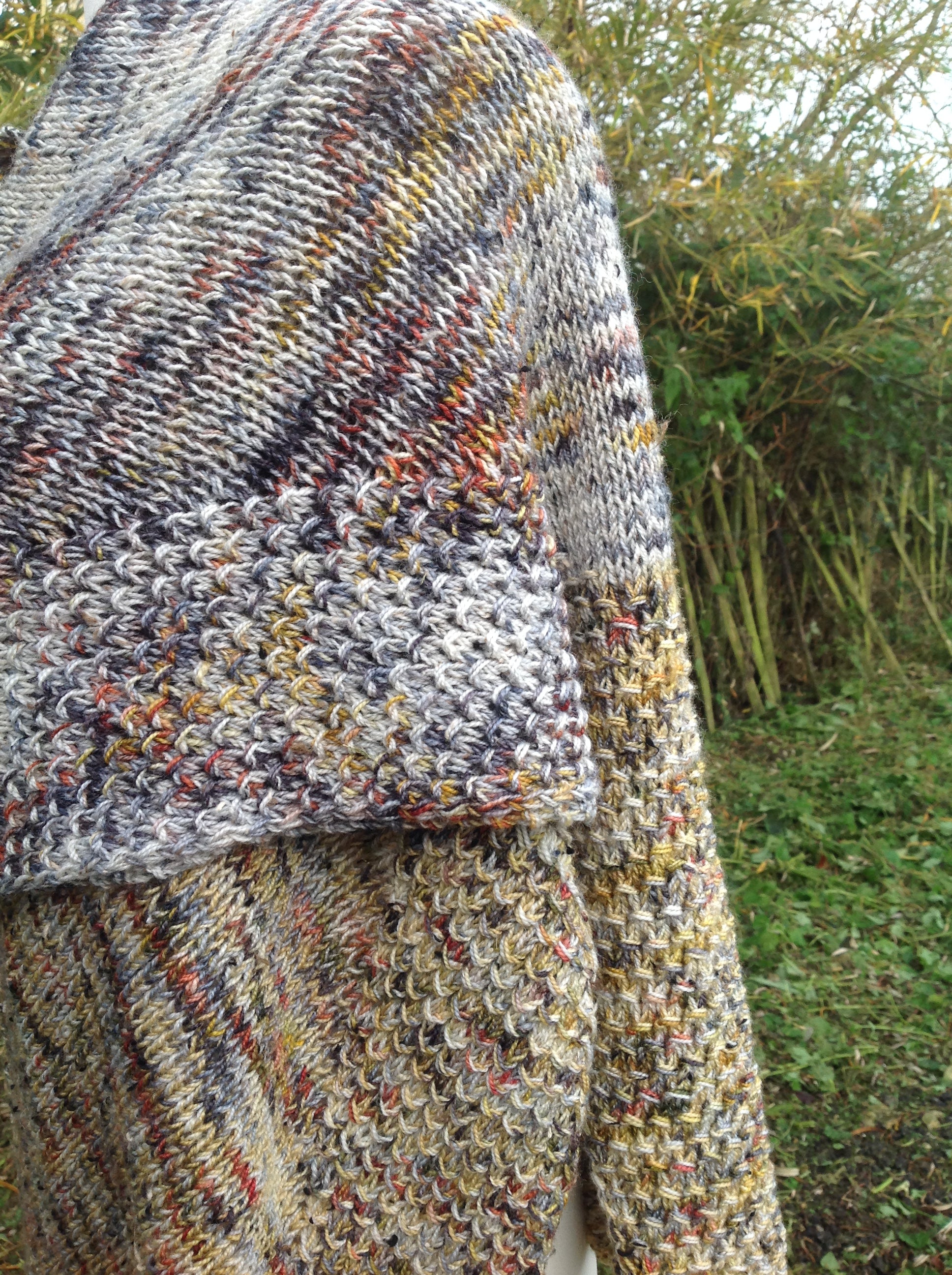 The Past Wrap 4ply Knitting Pattern