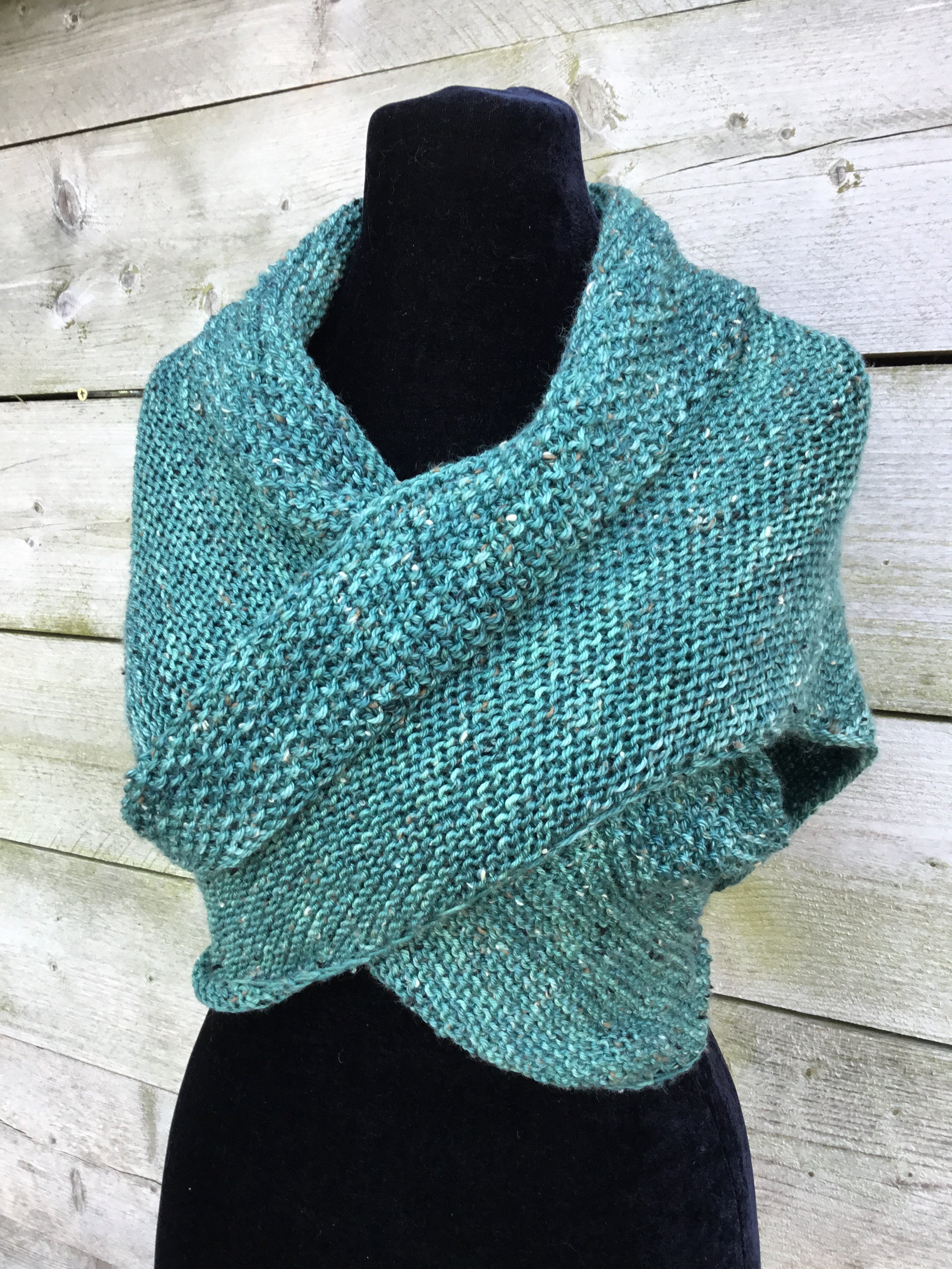 Freedom Shawl. DK Knitting Pattern