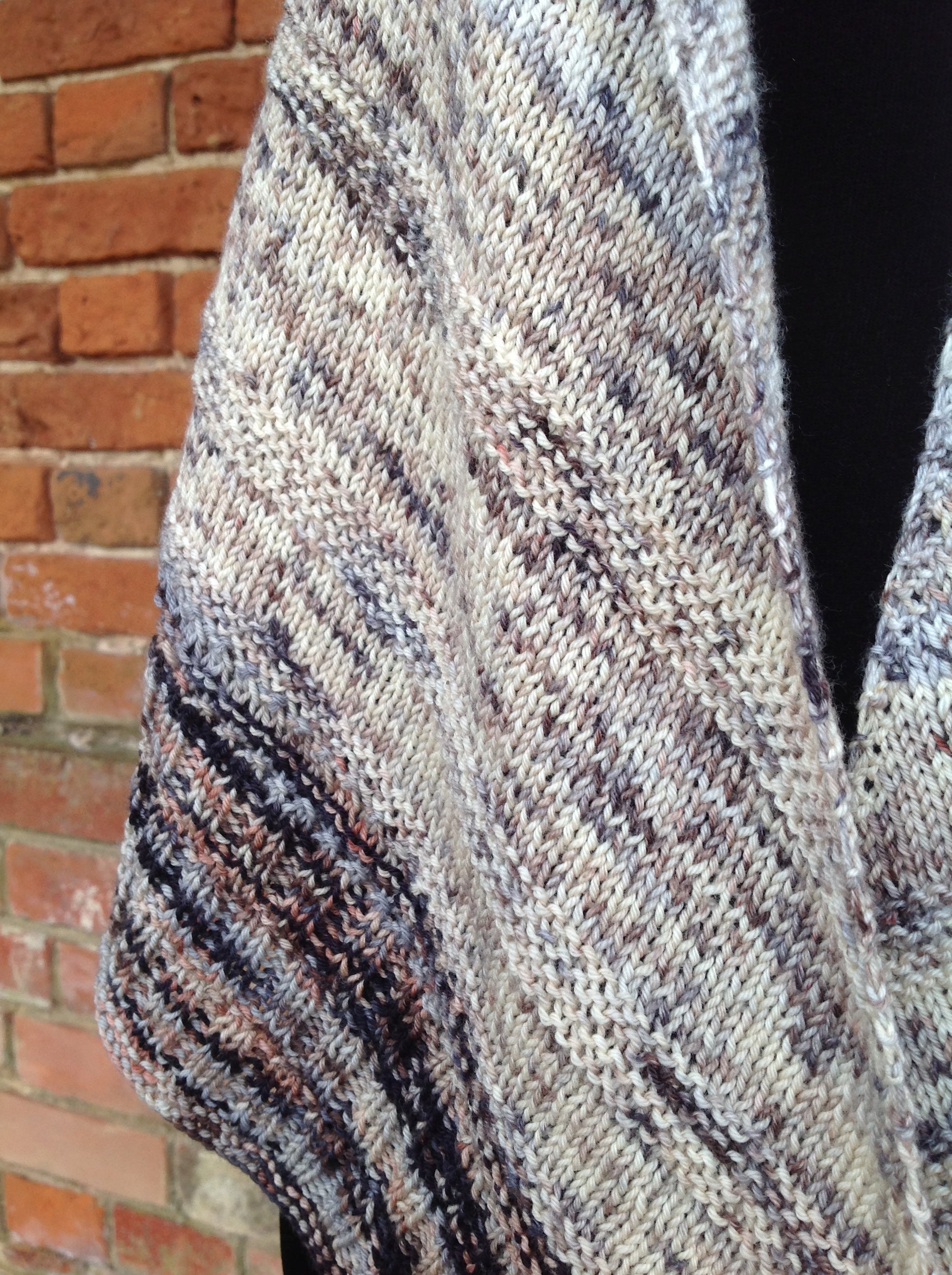 Winterfell Shawl 4ply Knitting Pattern
