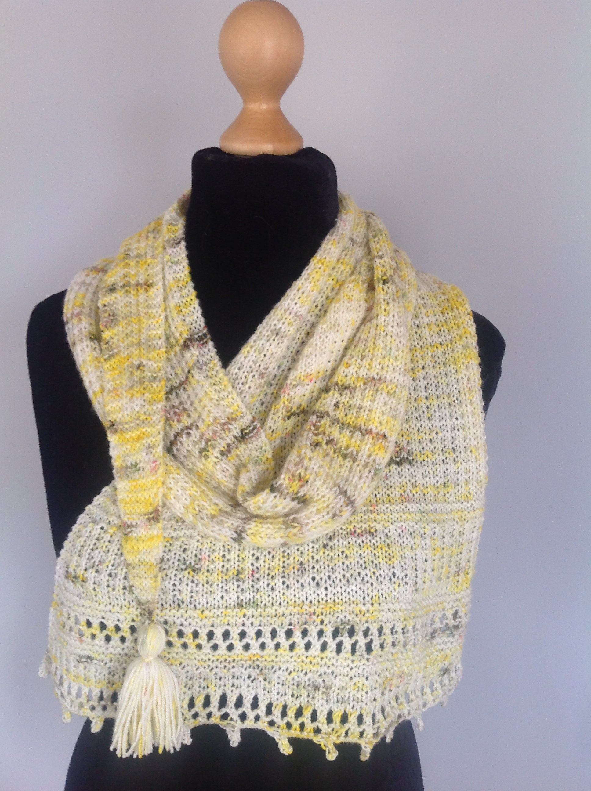 Casterly Shawl 4Ply Knitting Pattern