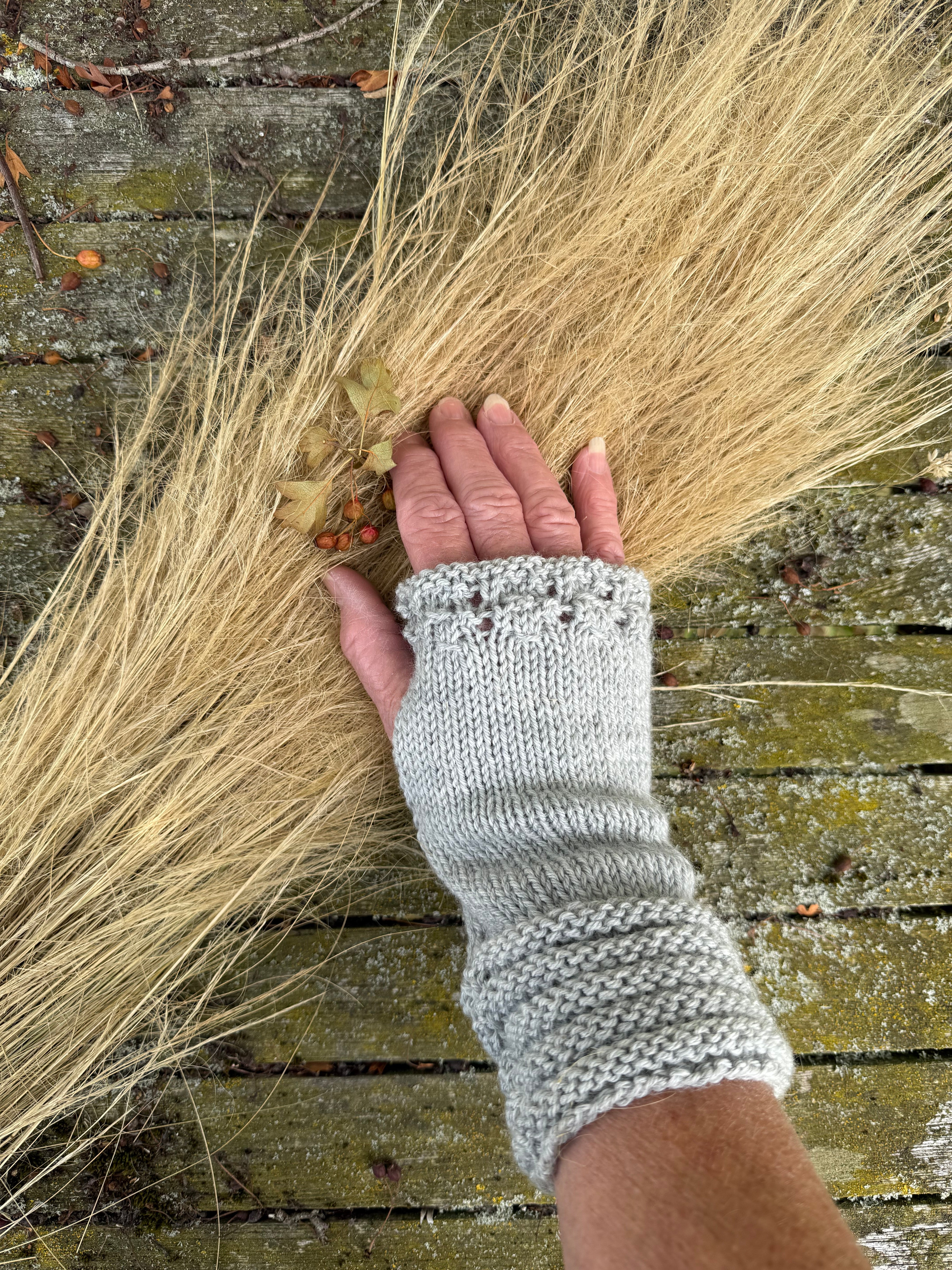 Ancestors Armwarmers DK Knitting Pattern