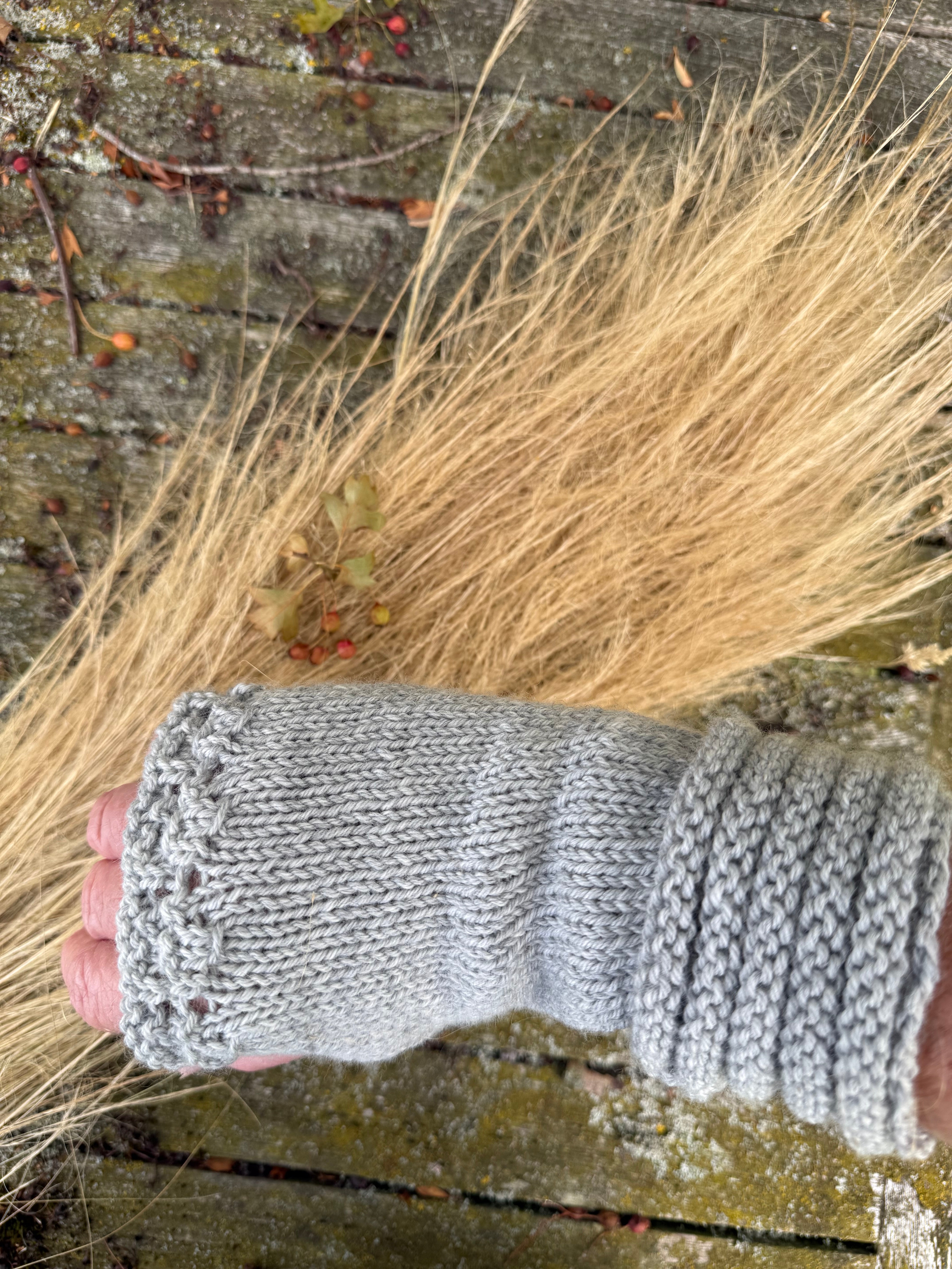 Ancestors Armwarmers DK Knitting Pattern