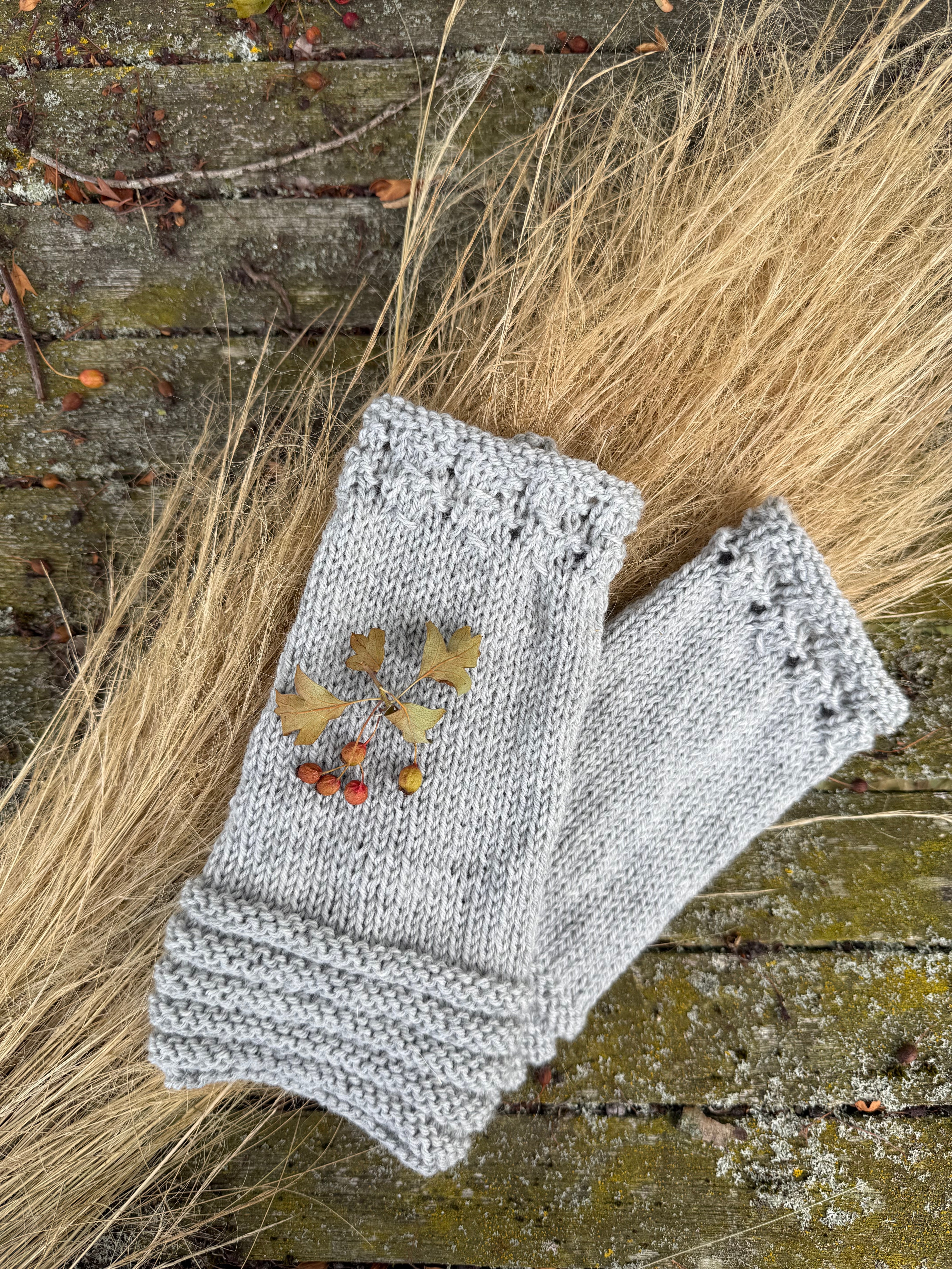 Ancestors Armwarmers DK Knitting Pattern