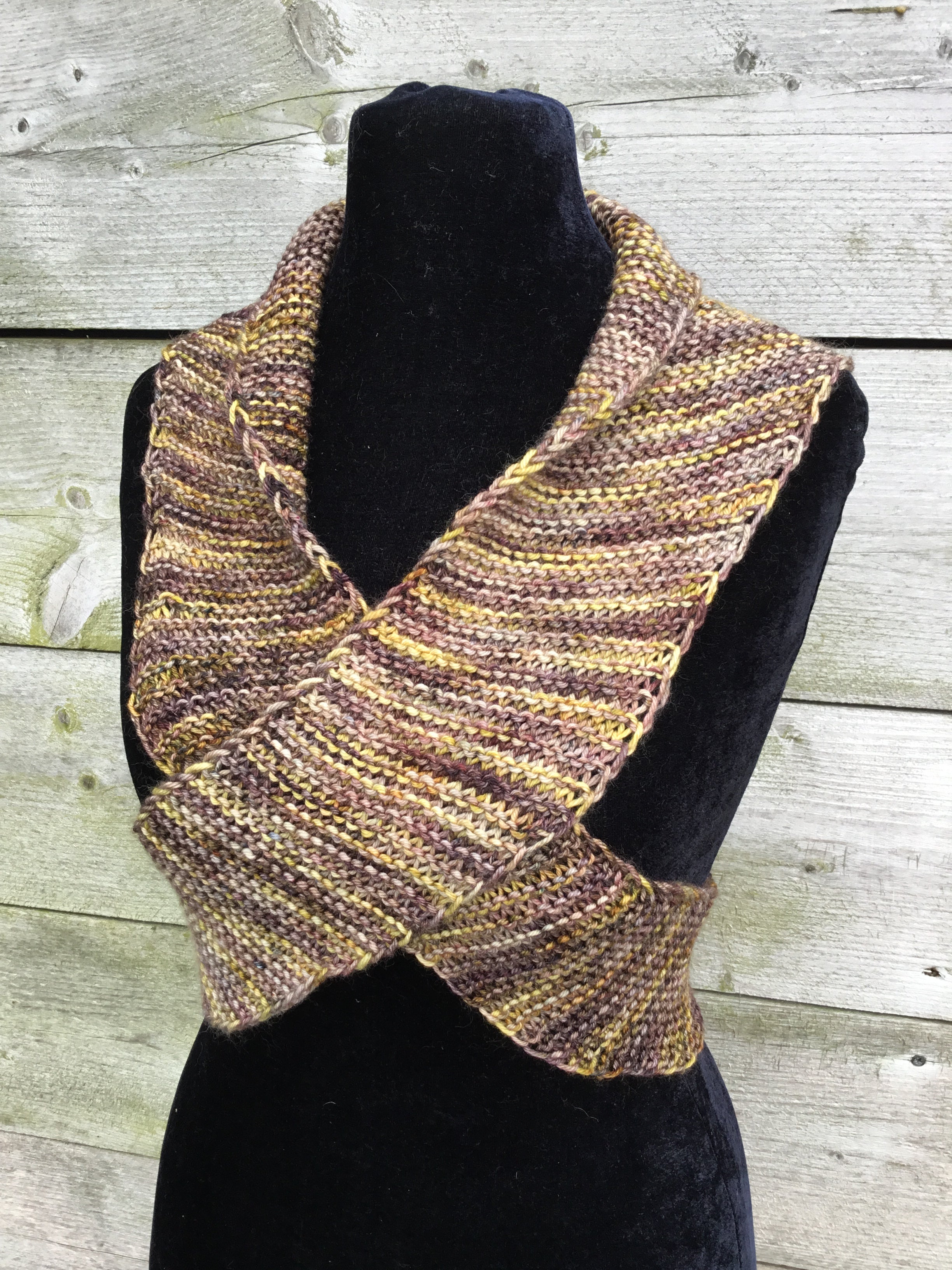 Faithful Shawl. DK Knitting Pattern