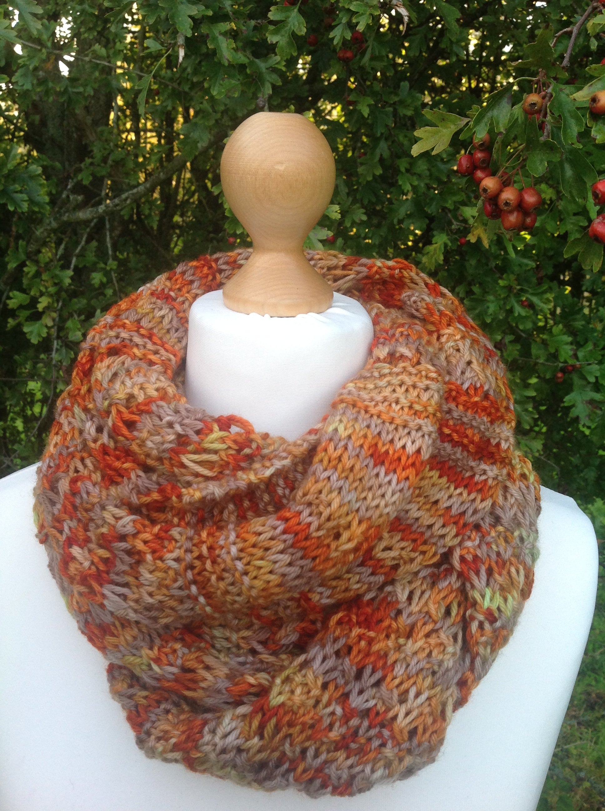 Brianna Scarf. DK Knitting Pattern