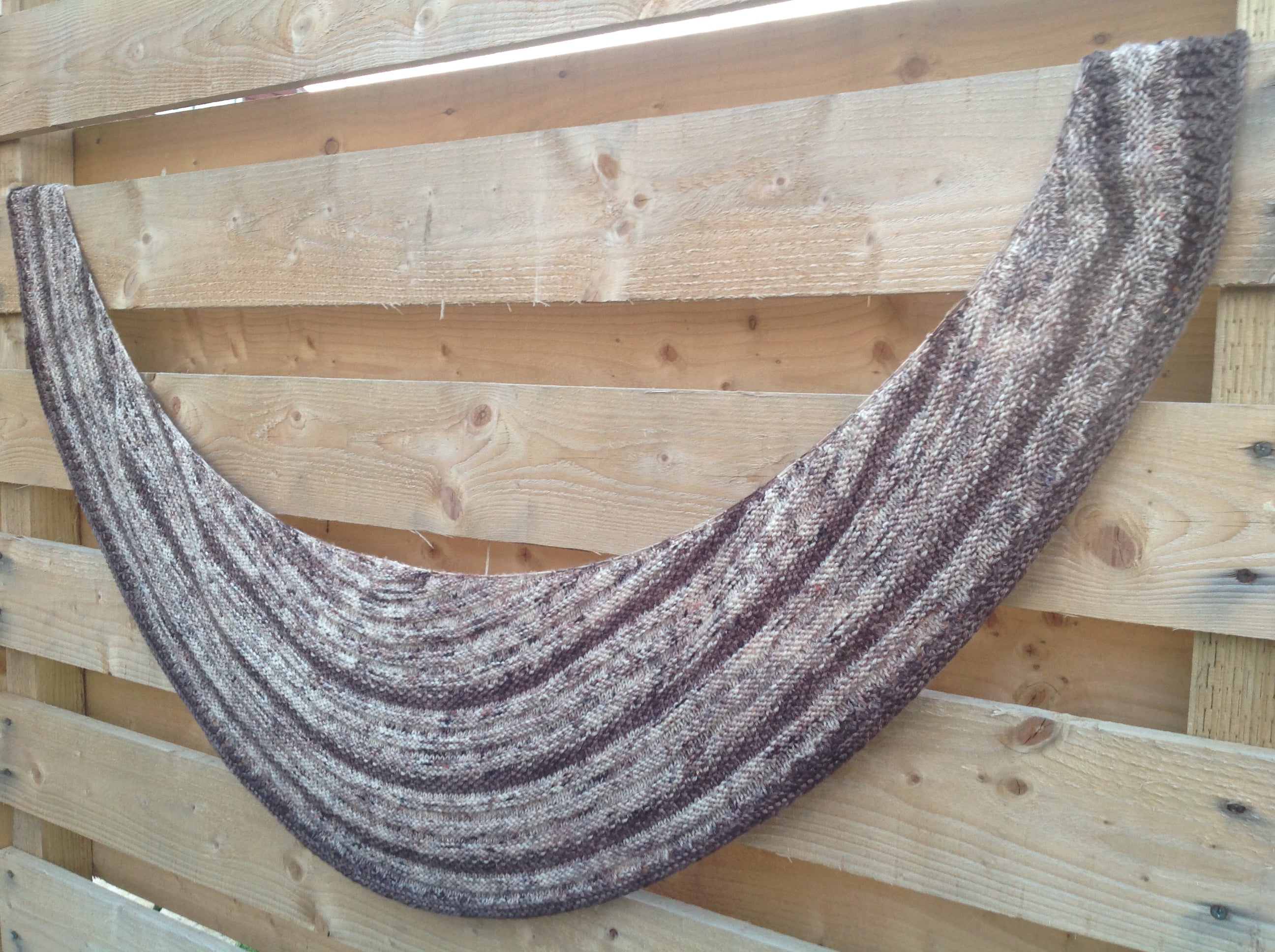 Stark Shawl. DK Knitting Pattern