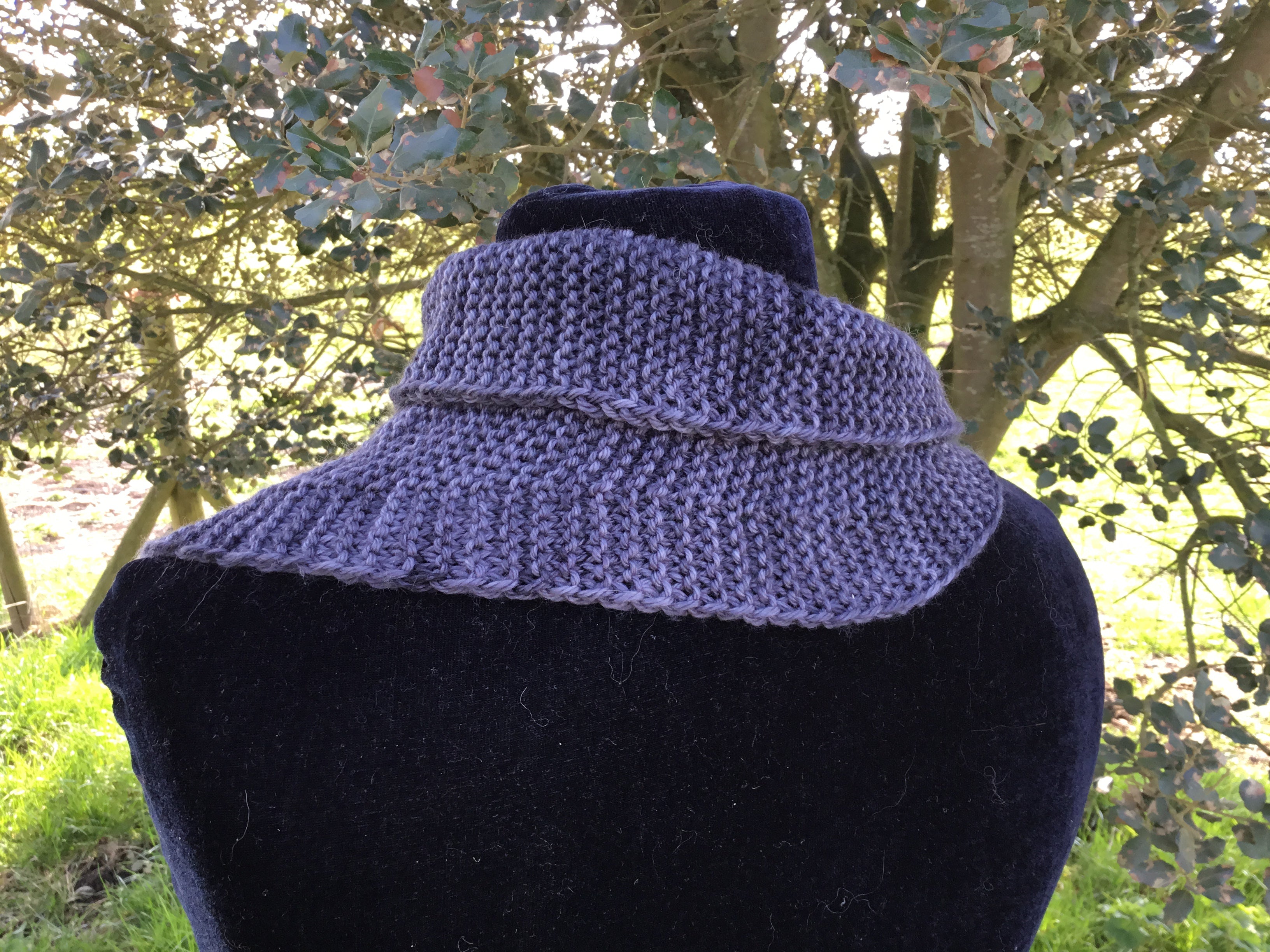 Wolfs Brother Cowl. DK Knitting Pattern