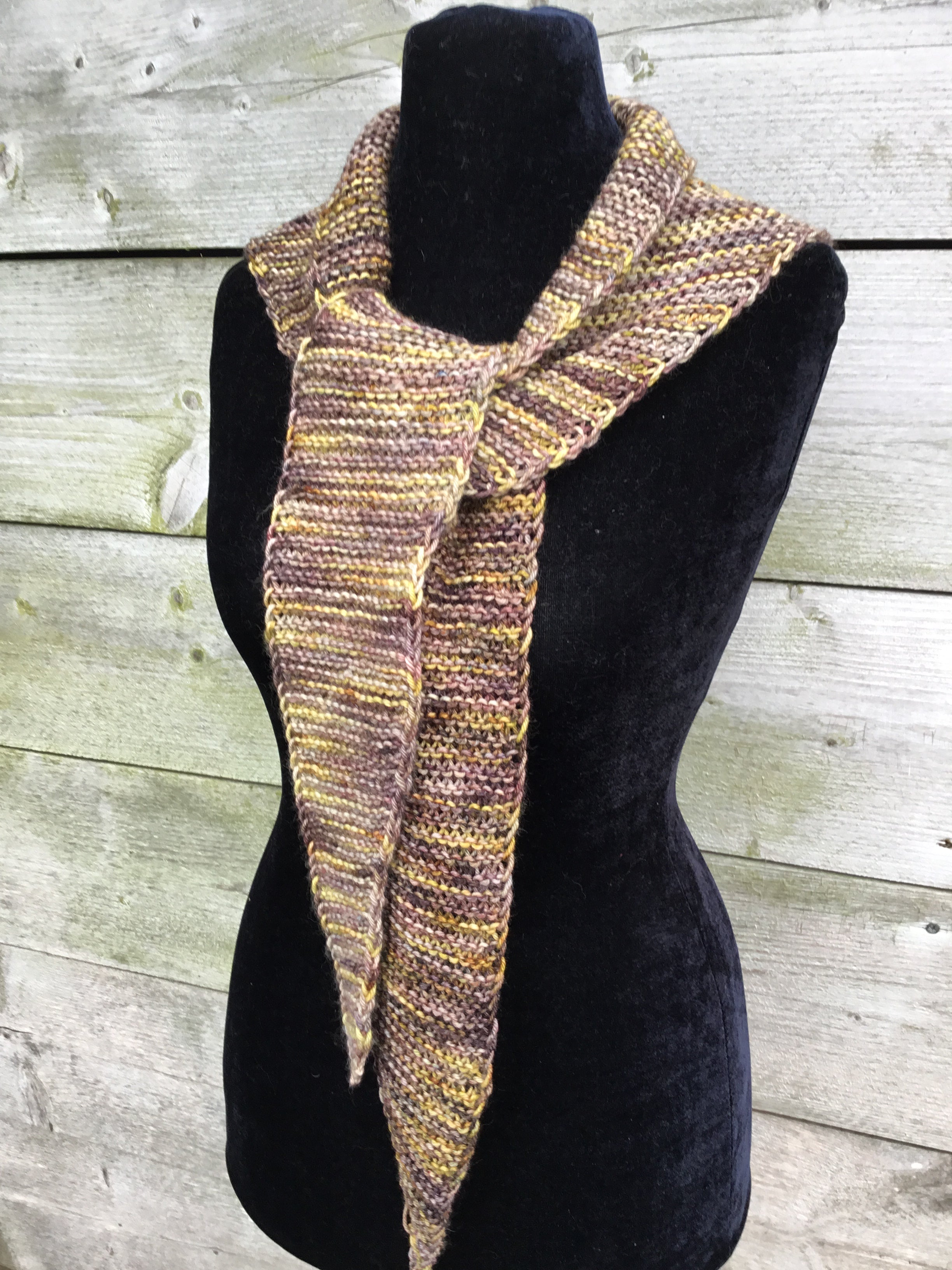 Faithful Shawl. DK Knitting Pattern