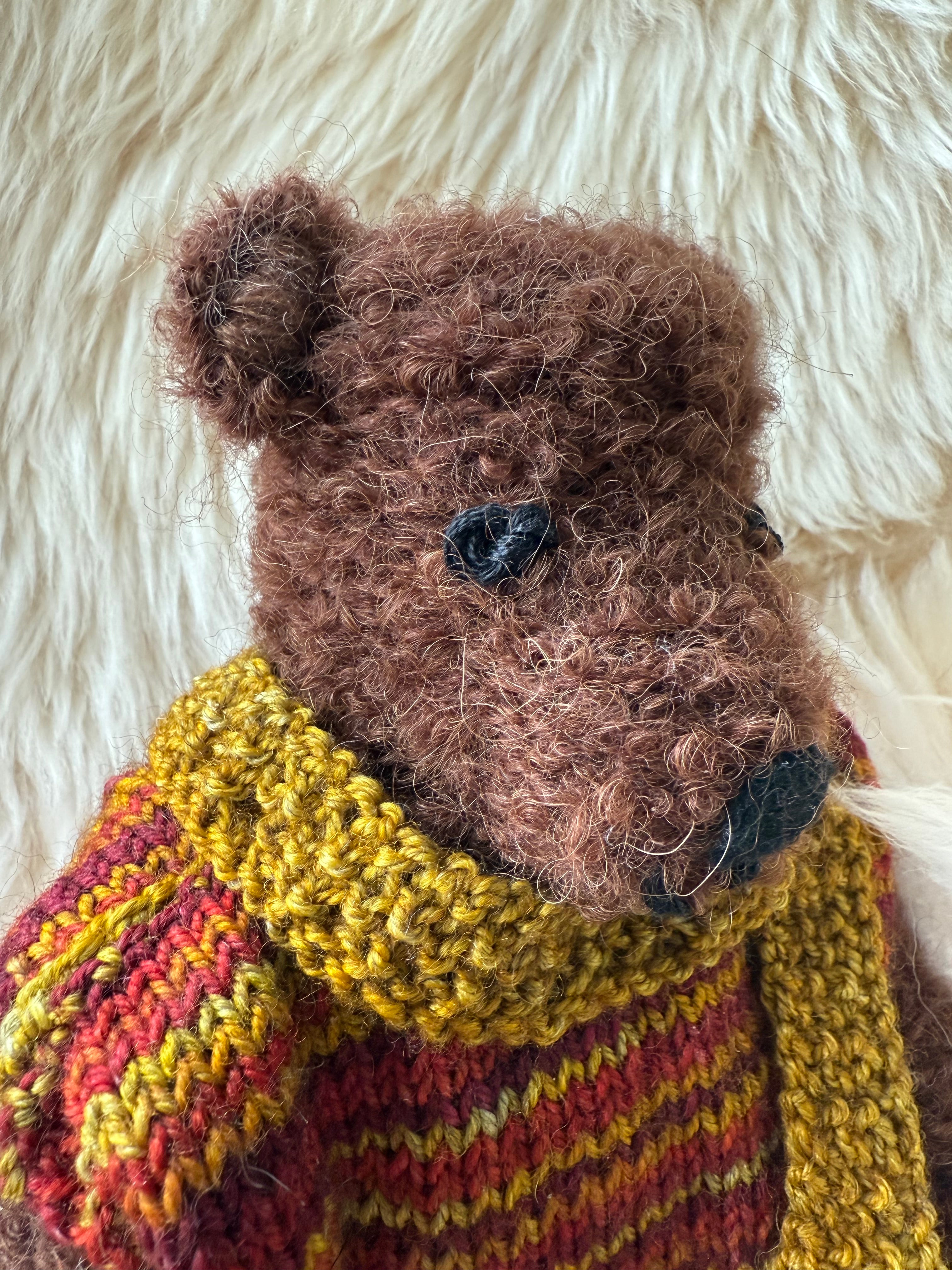 Winston Bear Knitting Kit